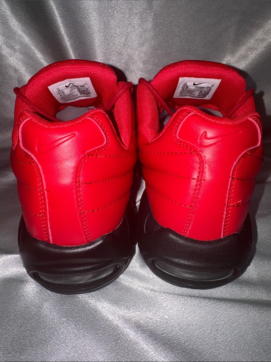 New! Nike Air Max 95 Lux Supreme in a bold gym red colorway. main image 6